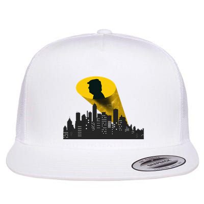 Trump Signal Calling A Super Hero Flatbill Hat