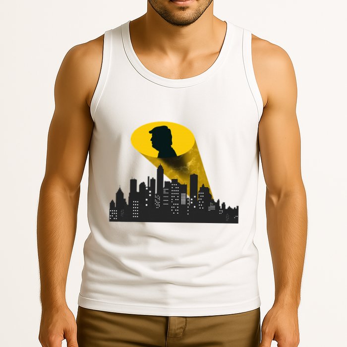 Trump Signal Calling A Super Hero Tank Top