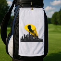 Trump Signal Calling A Super Hero Golf Towel