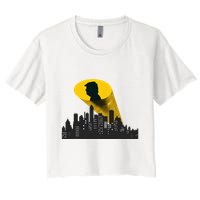 Trump Signal Calling A Super Hero Crop Top