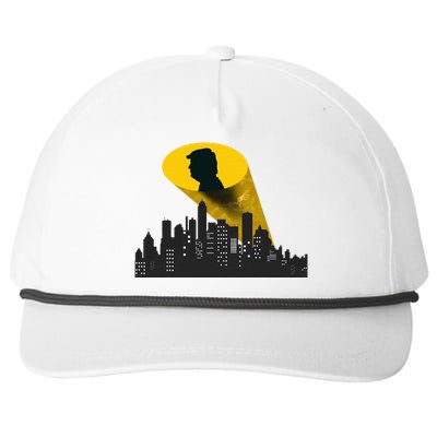 Trump Signal Calling A Super Hero Snapback Five-Panel Rope Hat