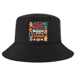 Tech Support Christmas Cookies Cool Comfort Performance Bucket Hat