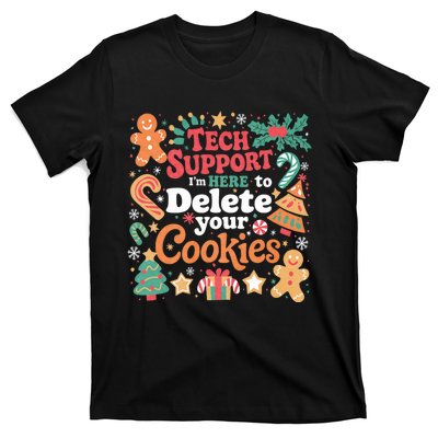 Tech Support Christmas Cookies T-Shirt