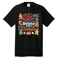 Tech Support Christmas Cookies Tall T-Shirt