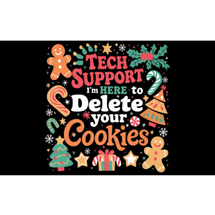 Tech Support Christmas Cookies Bumper Sticker