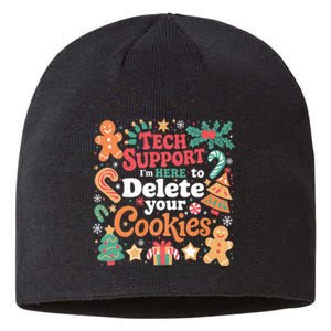 Tech Support Christmas Cookies Sustainable Beanie