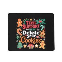 Tech Support Christmas Cookies Mousepad