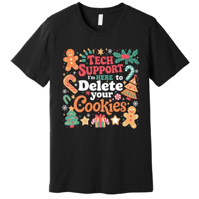 Tech Support Christmas Cookies Premium T-Shirt