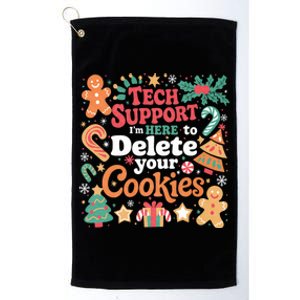 Tech Support Christmas Cookies Platinum Collection Golf Towel