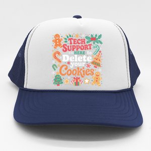 Tech Support Christmas Cookies Trucker Hat