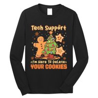 Tech Support Christmas Cookies Long Sleeve Shirt