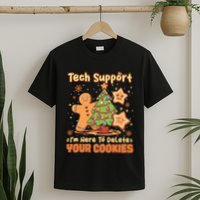 Tech Support Christmas Cookies T-Shirt