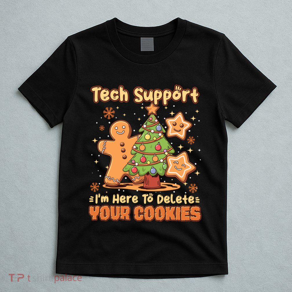 Tech Support Christmas Cookies T-Shirt