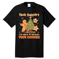 Tech Support Christmas Cookies Tall T-Shirt