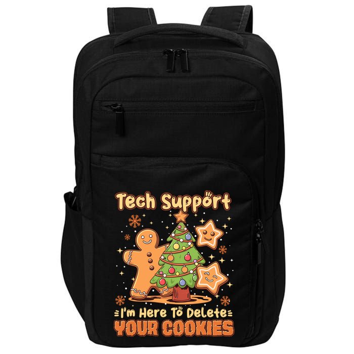 Tech Support Christmas Cookies Impact Tech Backpack