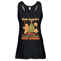 Tech Support Christmas Cookies Ladies Essential Flowy Tank