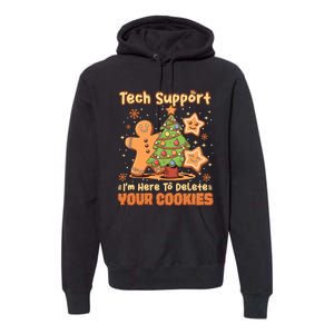 Tech Support Christmas Cookies Premium Hoodie