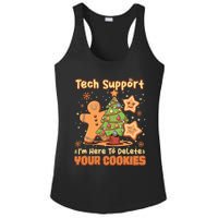 Tech Support Christmas Cookies Ladies PosiCharge Competitor Racerback Tank