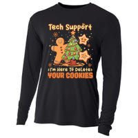 Tech Support Christmas Cookies Cooling Performance Long Sleeve Crew