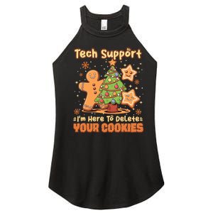 Tech Support Christmas Cookies Women's Perfect Tri Rocker Tank