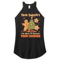 Tech Support Christmas Cookies Women's Perfect Tri Rocker Tank