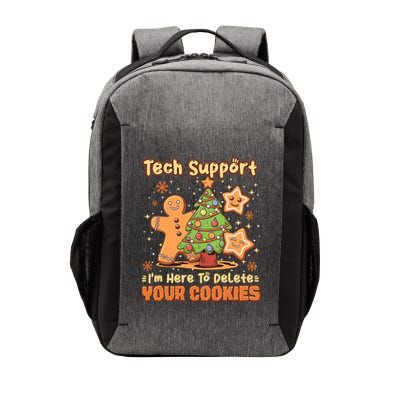 Tech Support Christmas Cookies Vector Backpack