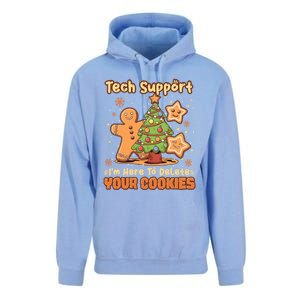 Tech Support Christmas Cookies Unisex Surf Hoodie