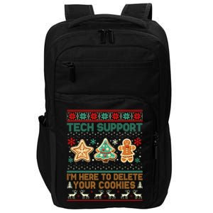 Tech Support Christmas Cookies Impact Tech Backpack