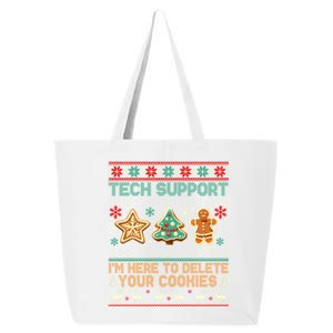 Tech Support Christmas Cookies 25L Jumbo Tote