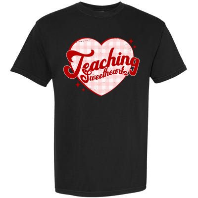 Teaching Sweethearts Cute Valentines Day Teacher Garment-Dyed Heavyweight T-Shirt