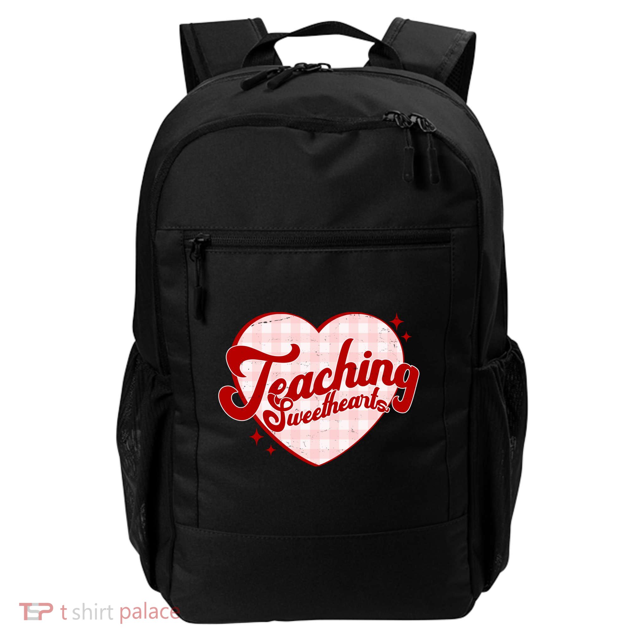 Teaching Sweethearts Cute Valentines Day Teacher Daily Commute Backpack