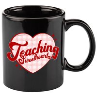 Teaching Sweethearts Cute Valentines Day Teacher 11oz C Handle Ceramic Mug