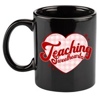 Teaching Sweethearts Cute Valentines Day Teacher 11oz C Handle Ceramic Mug