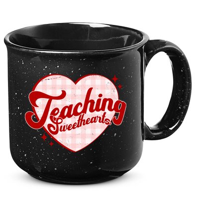 Teaching Sweethearts Cute Valentines Day Teacher 15oz Campfire Ceramic Mug