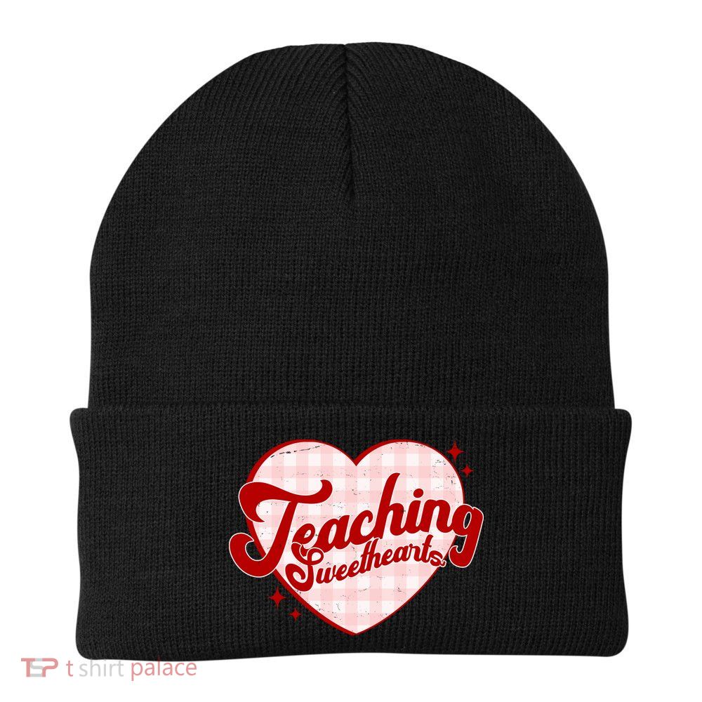 Teaching Sweethearts Cute Valentines Day Teacher Beanie