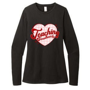 Teaching Sweethearts Cute Valentines Day Teacher Womens CVC Long Sleeve Shirt