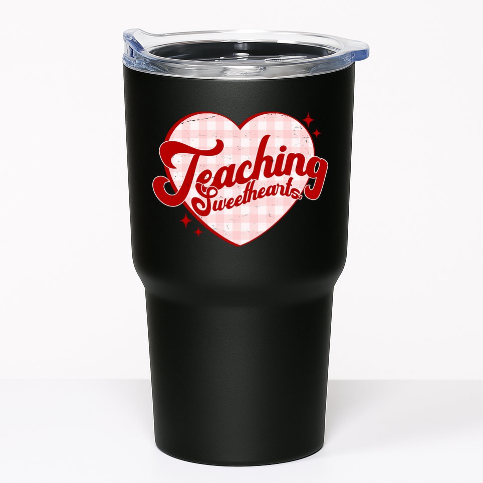 Teaching Sweethearts Cute Valentines Day Teacher Tumbler