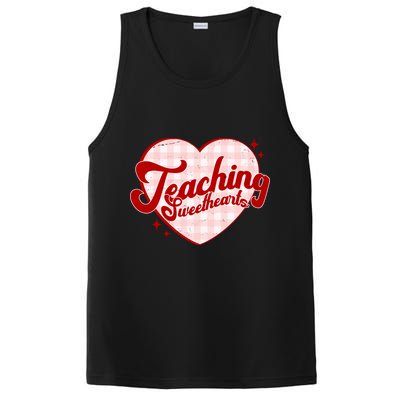 Teaching Sweethearts Cute Valentines Day Teacher PosiCharge Competitor Tank