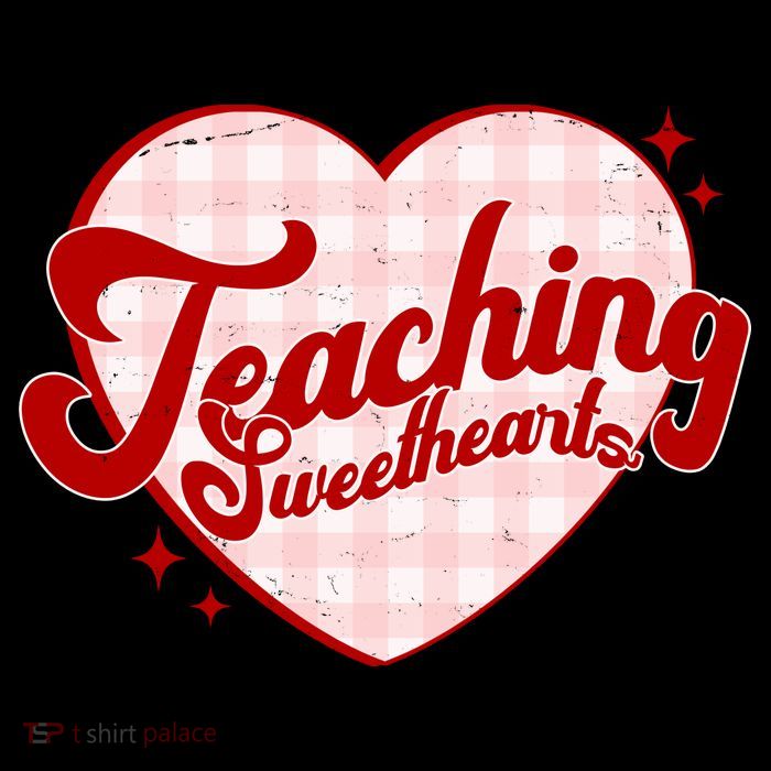 Teaching Sweethearts Cute Valentines Day Teacher Tank Top