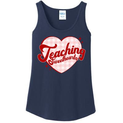 Teaching Sweethearts Cute Valentines Day Teacher Ladies Essential Tank