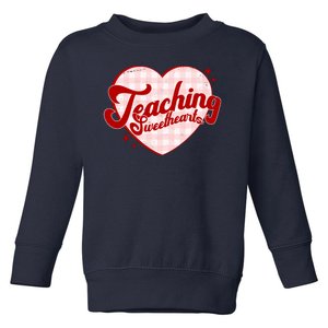 Teaching Sweethearts Cute Valentines Day Teacher Toddler Sweatshirt