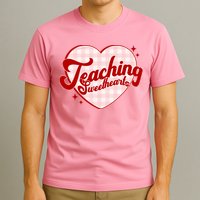 Teaching Sweethearts Cute Valentines Day Teacher T-Shirt