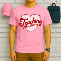 Teaching Sweethearts Cute Valentines Day Teacher T-Shirt