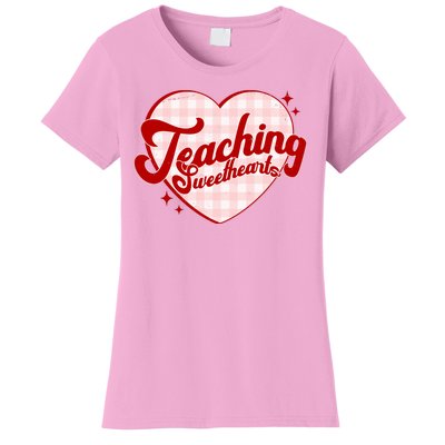 Teaching Sweethearts Cute Valentines Day Teacher Women's T-Shirt