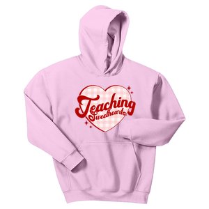 Teaching Sweethearts Cute Valentines Day Teacher Kids Hoodie