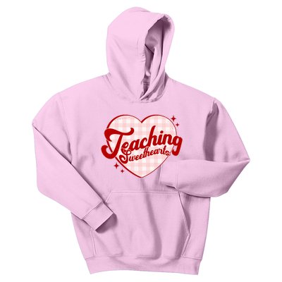 Teaching Sweethearts Cute Valentines Day Teacher Kids Hoodie