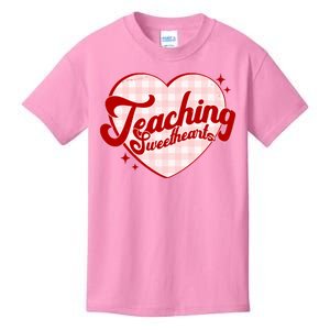 Teaching Sweethearts Cute Valentines Day Teacher Kids T-Shirt