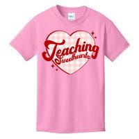 Teaching Sweethearts Cute Valentines Day Teacher Kids T-Shirt