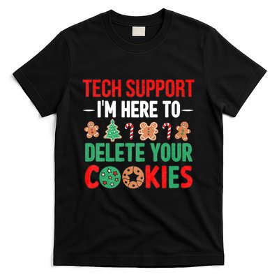 Tech Support Christmas Cookies T-Shirt