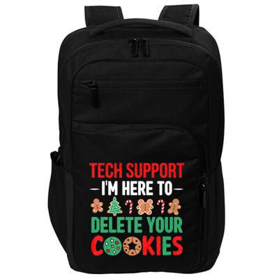 Tech Support Christmas Cookies Impact Tech Backpack